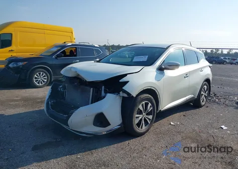 2021 Nissan Murano Sv Fwd z USA, uszkodzony, nr VIN 5N1AZ2BJ6MC126469